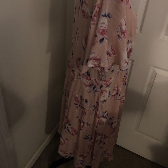 🌼LIKE NEW🌼David & Dani Pretty in Pink Plus Dress - Picture 9 of 13